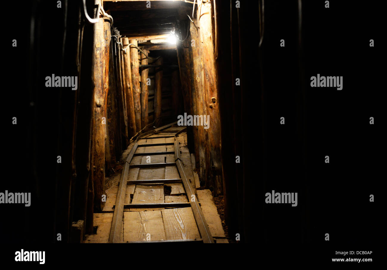 Il tunnel di speranza a Sarajevo. Foto Stock
