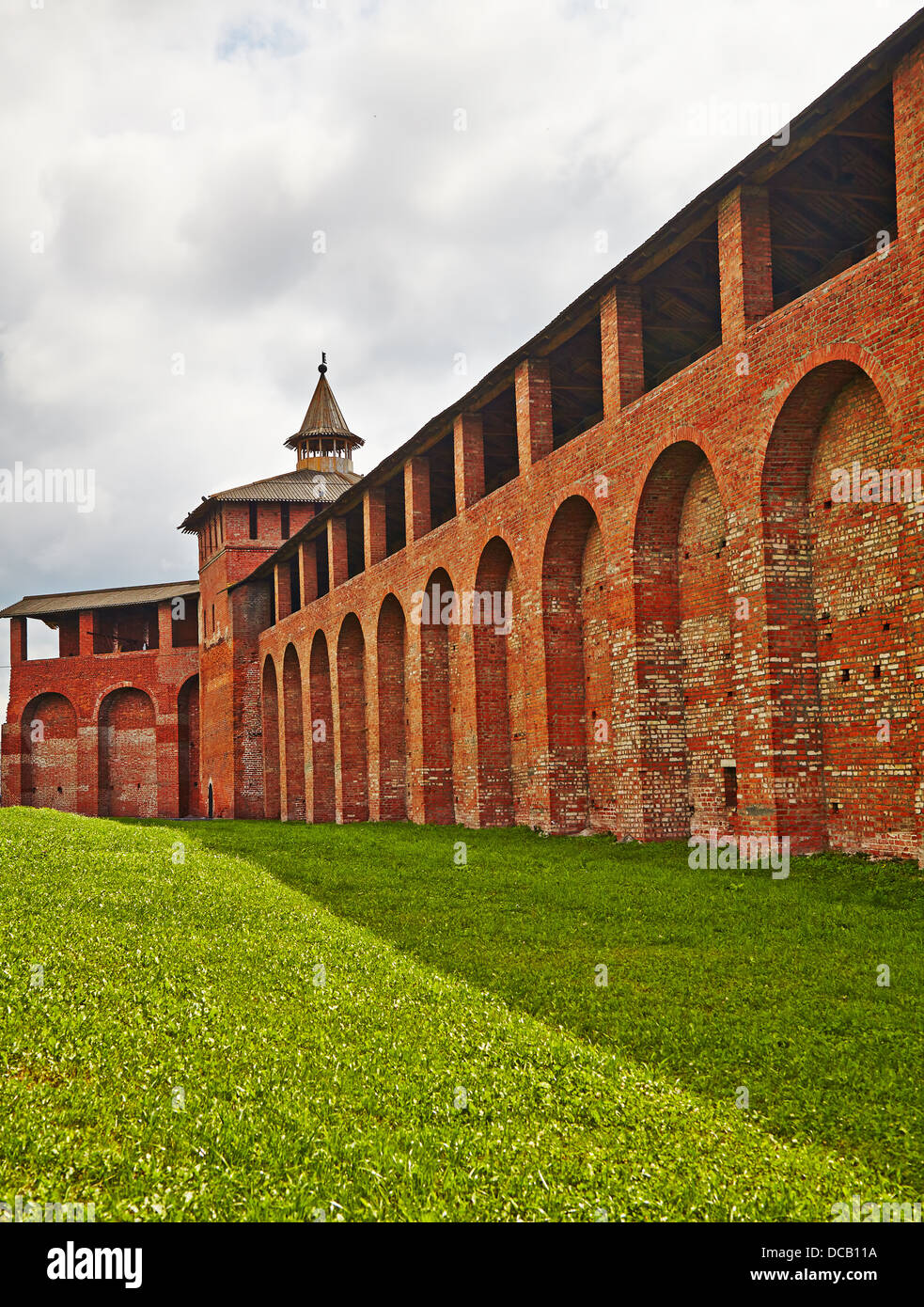 Fortificazione del Cremlino Kolomna. Kolomna. La Russia Foto Stock