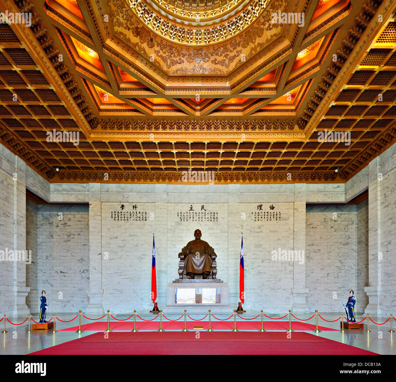 Chiang Kai-Shek Memorial in Taipei, Taiwan. Foto Stock