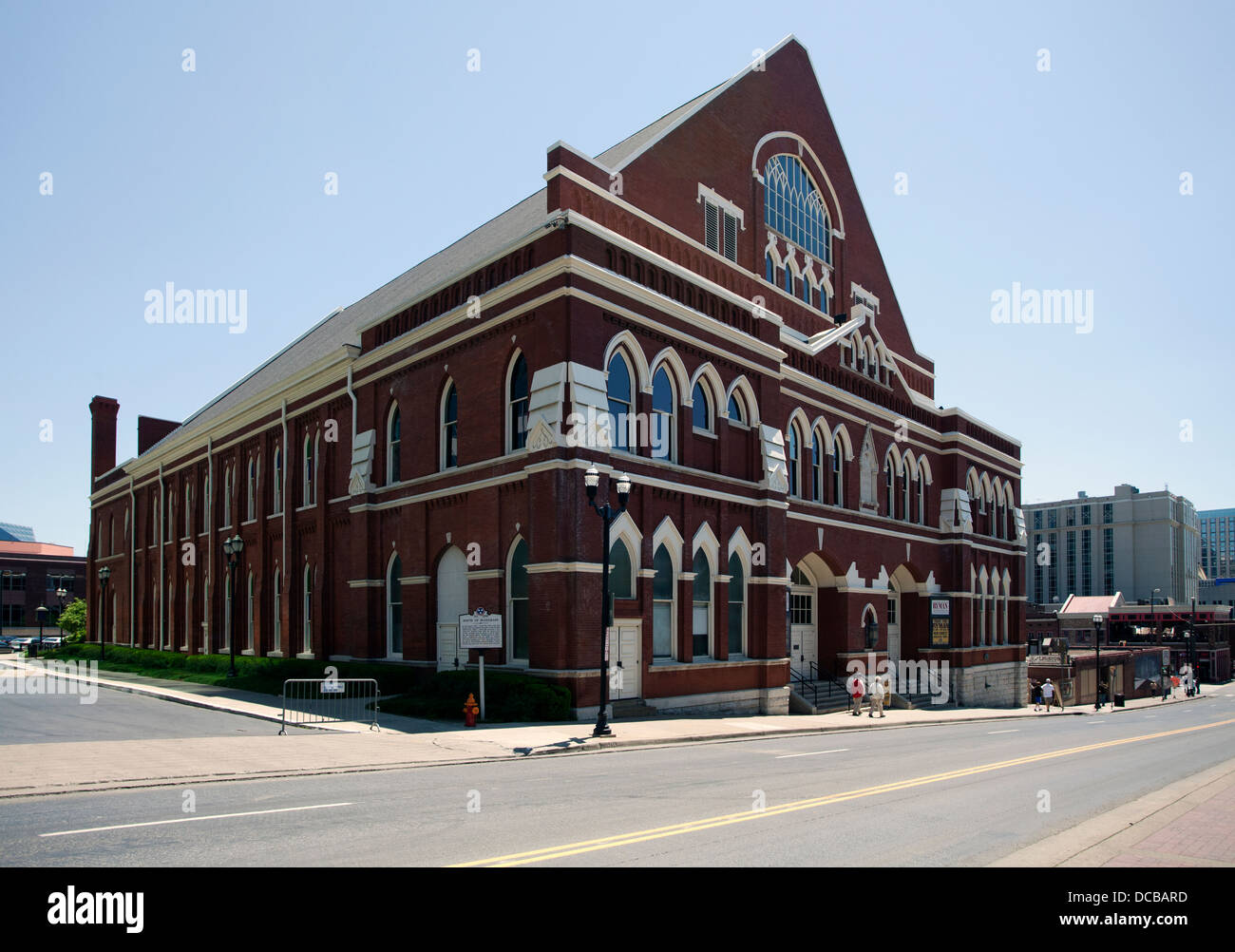 Il Ryman Auditorium - 'Maltra chiesa di Musica Country e' home al grand ole opry a Nashville Tennessee Foto Stock