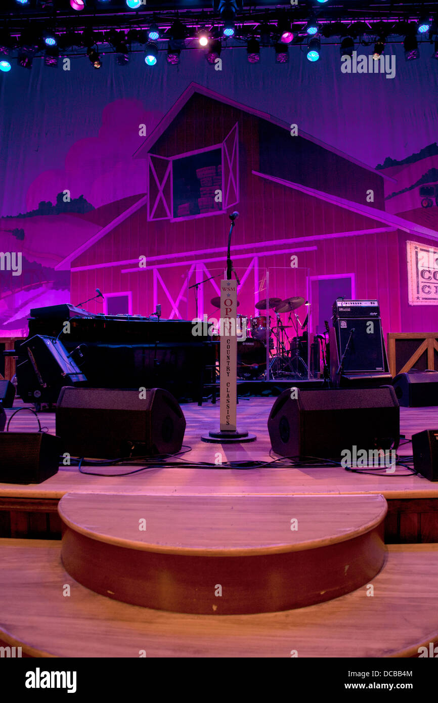 Il Ryman Auditorium - 'Maltra chiesa di Musica Country e' home al grand ole opry a Nashville Tennessee Foto Stock