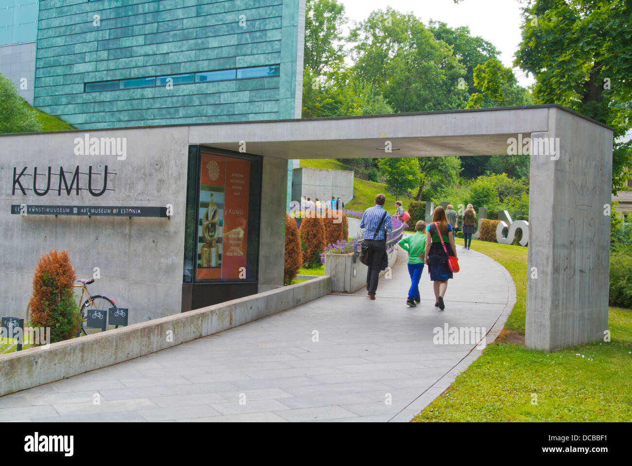 Kumu Art Museum di Estonia Kadrioru park nel quartiere di Kadriorg Tallinn Estonia Paesi Baltici Europa Foto Stock