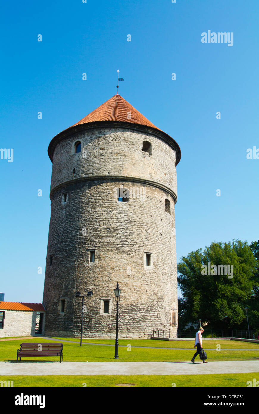 Kiek in de Kök Vanalinn torre old town Tallinn Estonia Paesi Baltici Europa Foto Stock