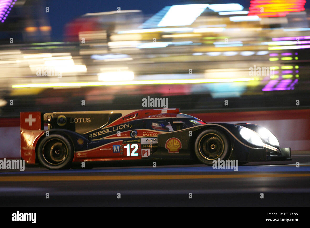 Ribellione Lotus alla 24 Ore di Le Mans, 2013 Foto Stock