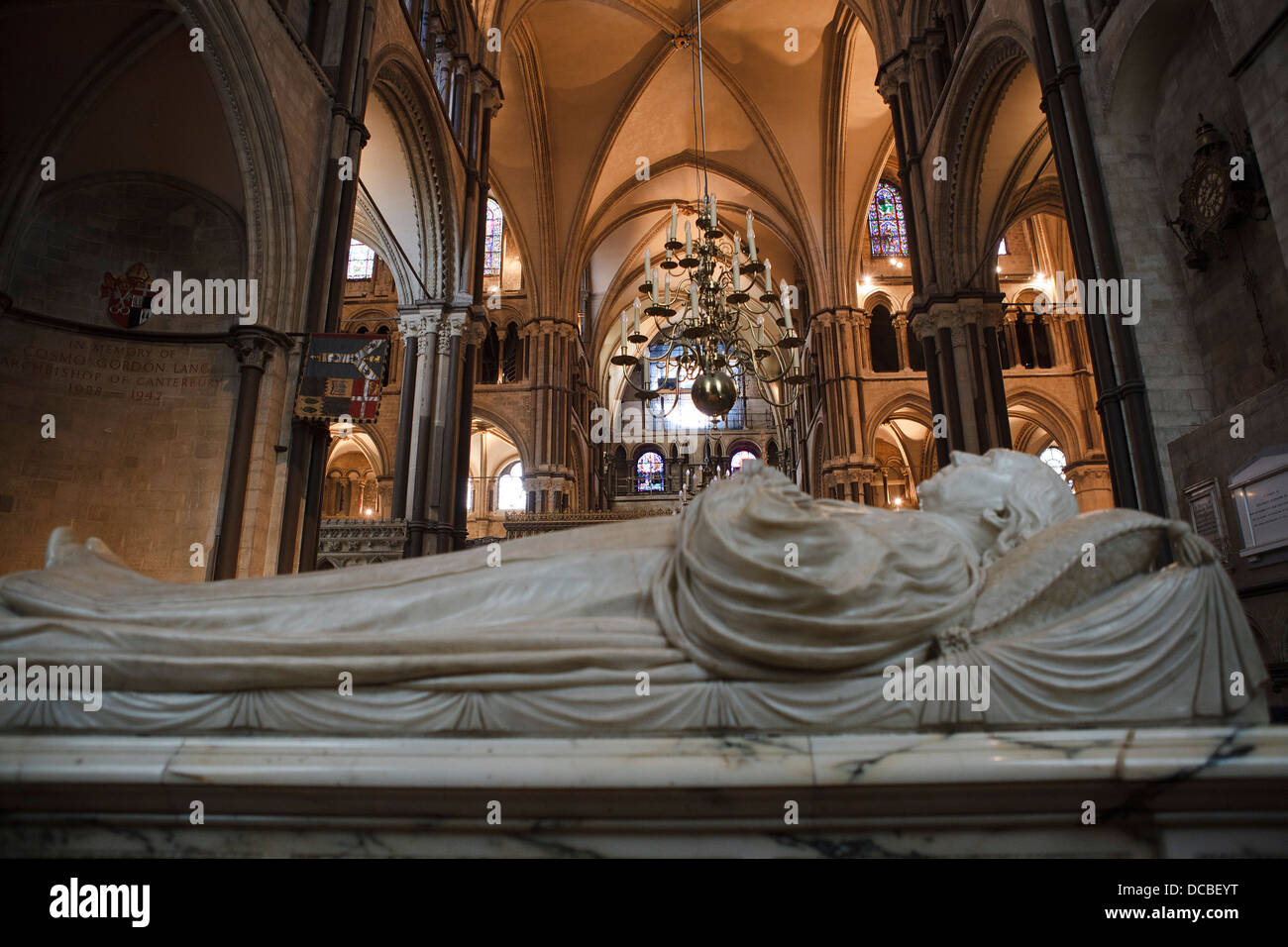 Cappella della trinità, la Cattedrale di Canterbury, nel Kent Foto Stock