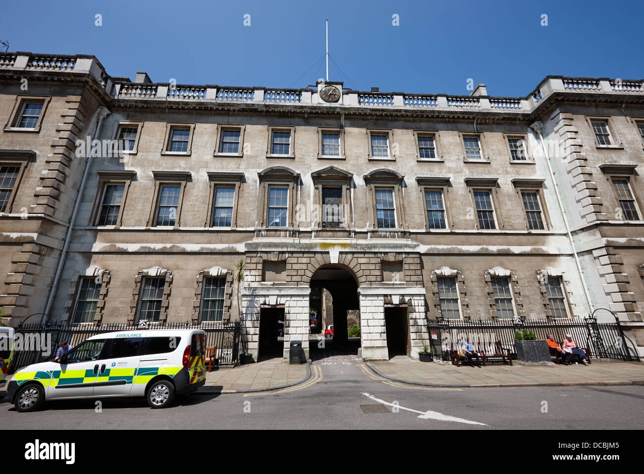 San Bartolomeo del ospedale San Barts Londra Inghilterra REGNO UNITO Foto Stock