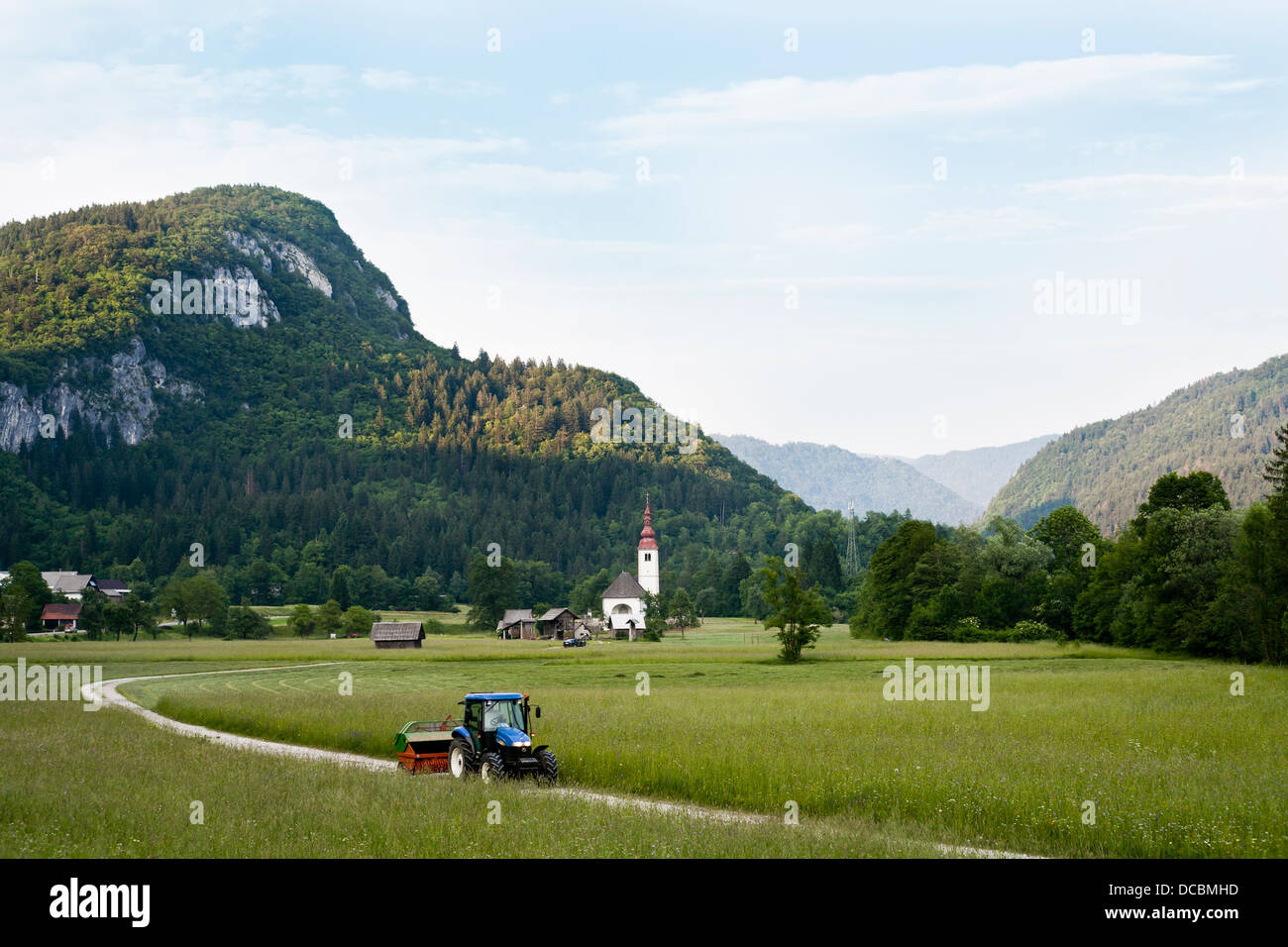 Campagna slovena. Foto Stock