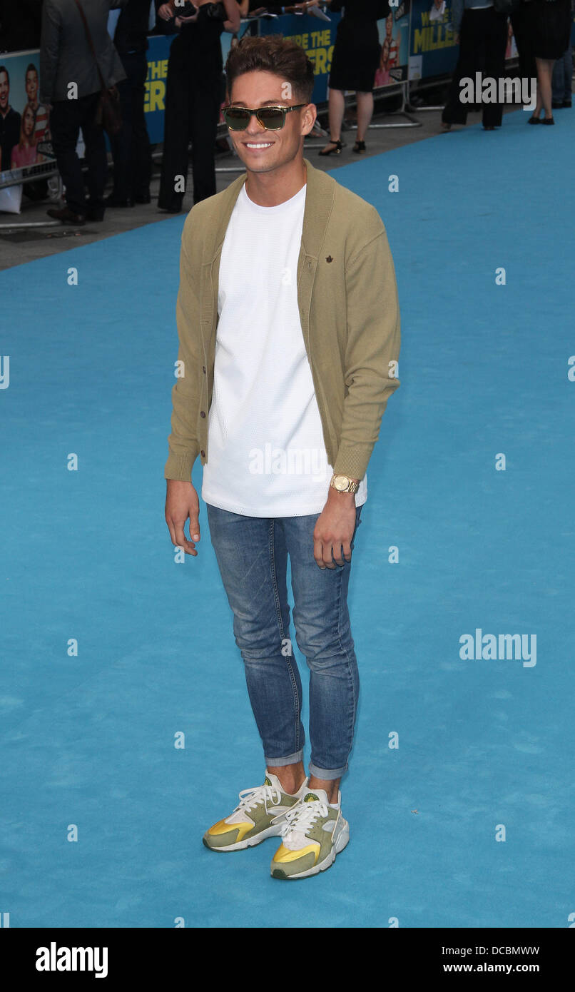 Joey Essex assiste siamo i mugnai - Premiere europeo - di Odeon West End Credit: WFPA/Alamy Live News Foto Stock