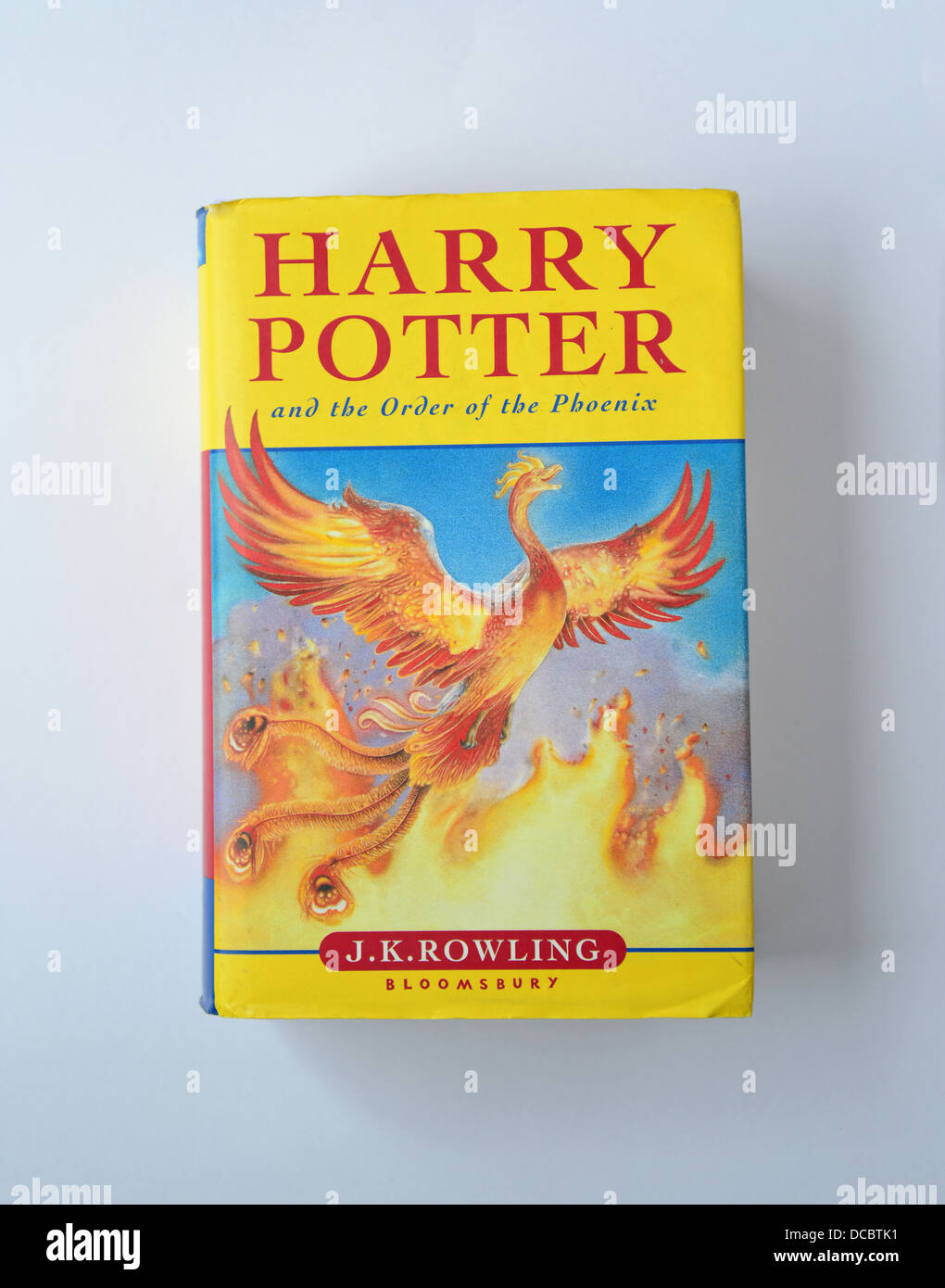 J.K.Rowling che "Harry Potter e l'ordine di Phoenix" prenota, Surrey, England, Regno Unito Foto Stock
