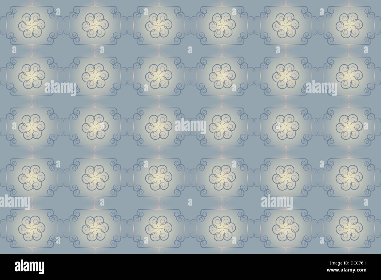 Abstract seamless pattern vintage Foto Stock