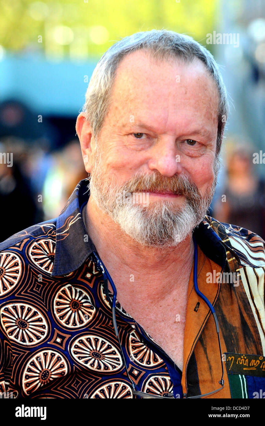 Terry Gilliam U.K. Premiere di 'George Harrison: vivere nel mondo materiale' al BFI Southbank arrivi - Londra, Inghilterra - 02.10.11 Foto Stock