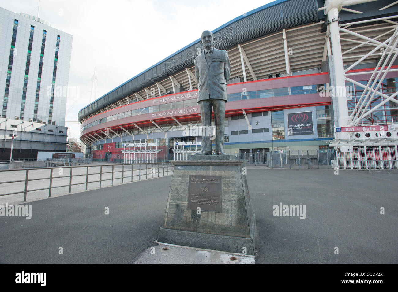 Il Millennium Stadium. Cardiff. Foto Stock