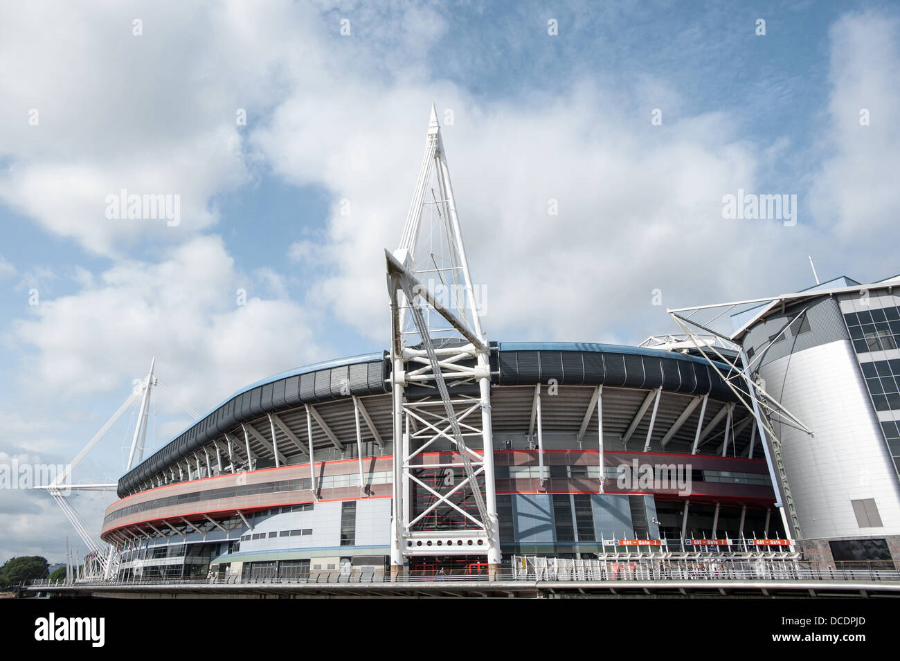 Il Millennium Stadium. Cardiff. Foto Stock