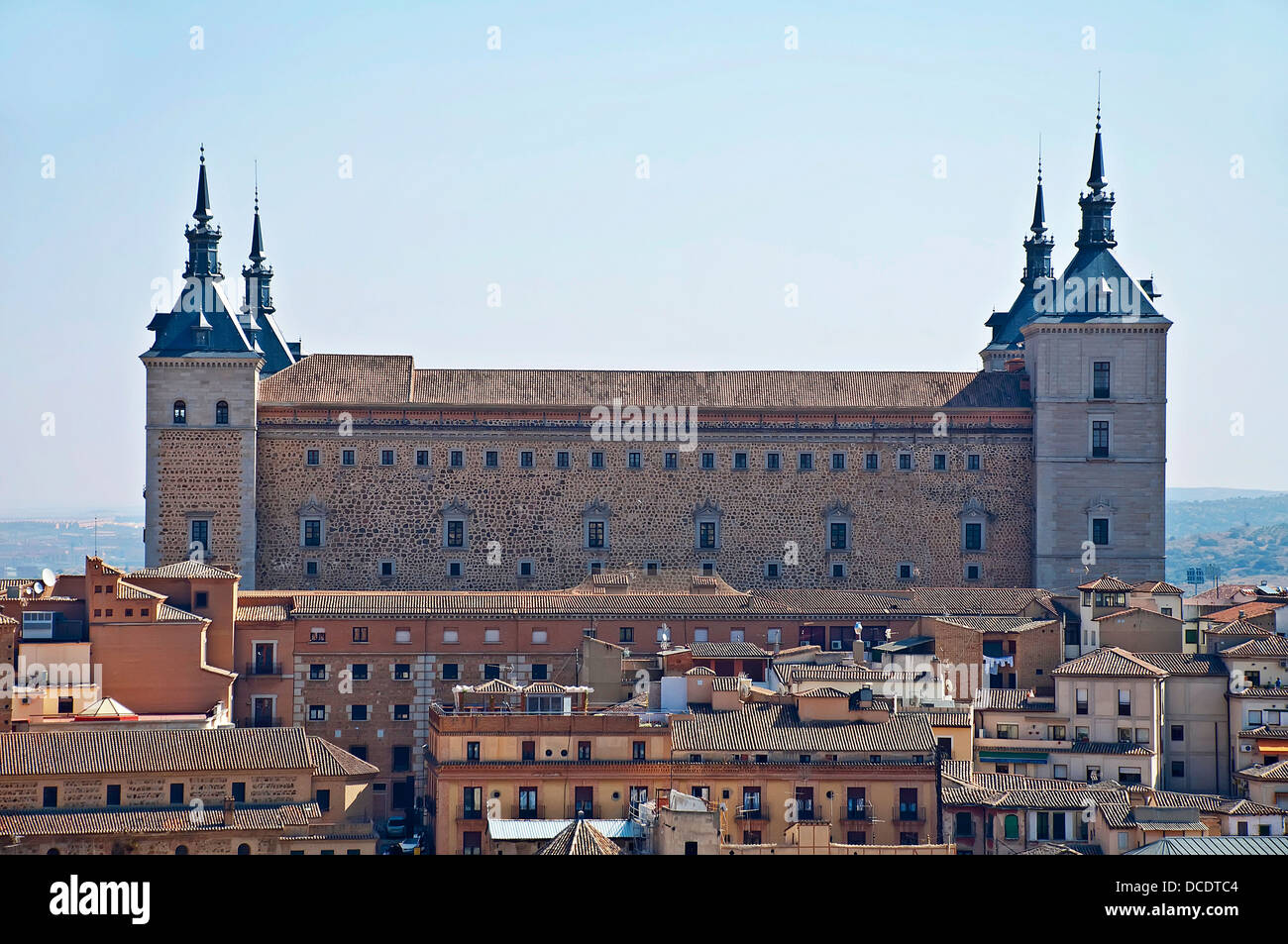 Alcazar di Toledo,Spagna Foto Stock