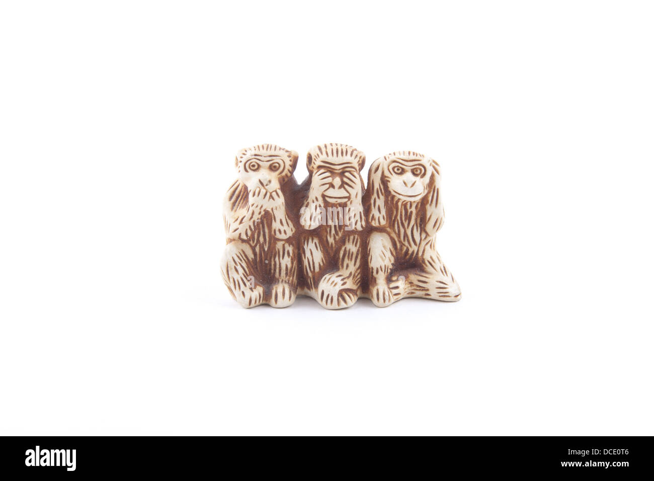 Souvenir - tre scimmie Foto Stock