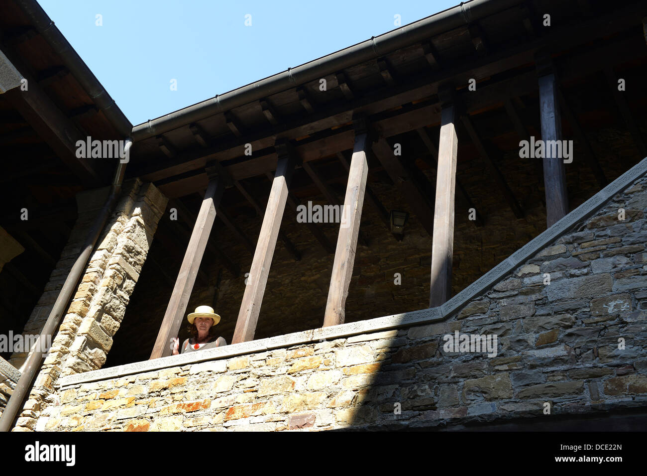 Il castello di Montefiorino Italia Reggio Emilia colline in Italia la Regione Emilia Romagna Foto Stock