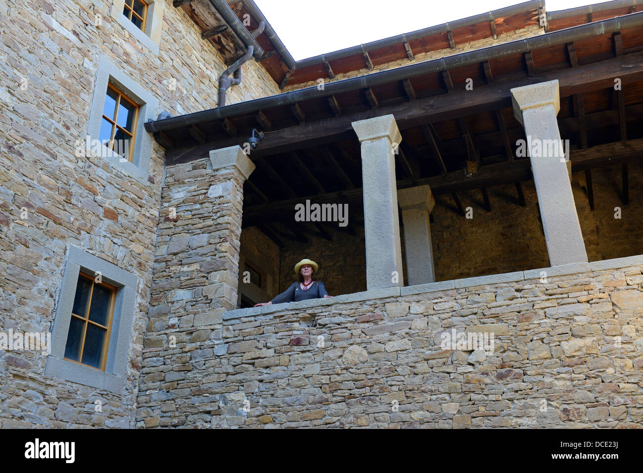 Il castello di Montefiorino Italia Reggio Emilia colline in Italia la Regione Emilia Romagna Foto Stock