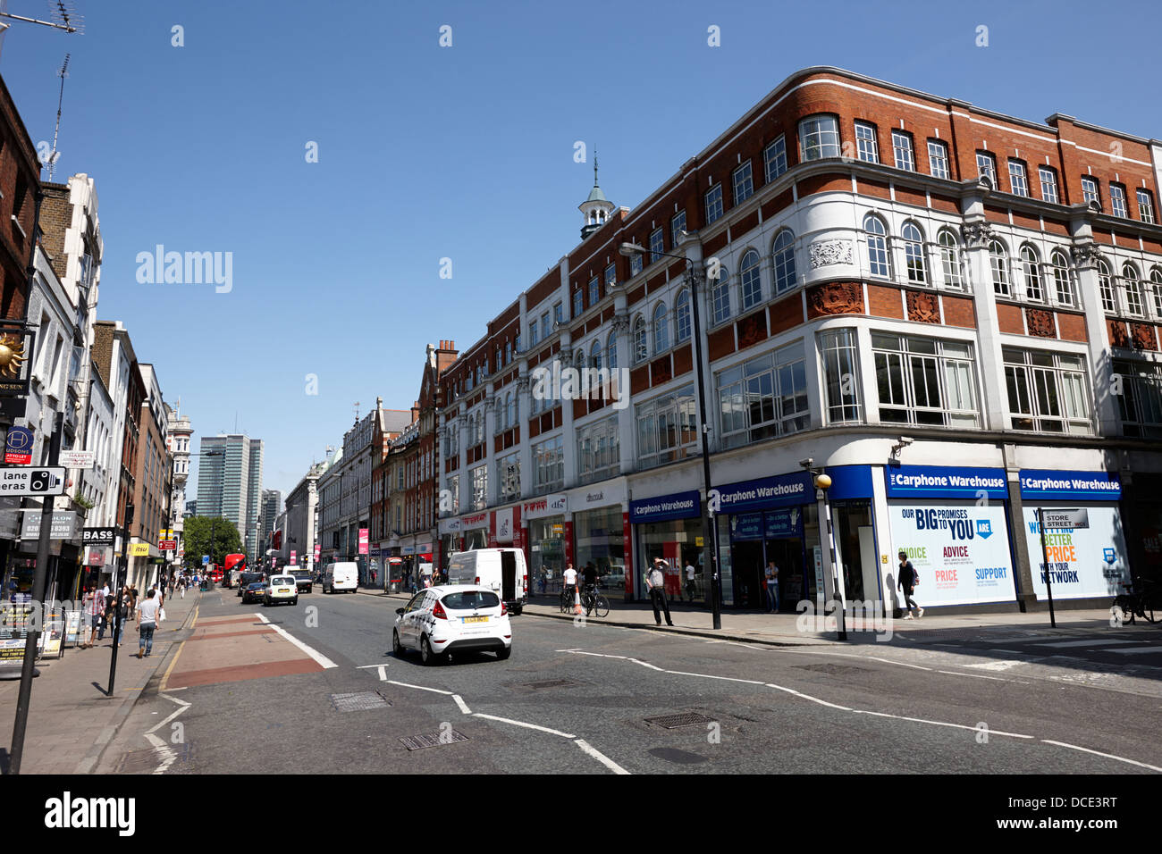 Tottenham court road Londra Inghilterra REGNO UNITO Foto Stock