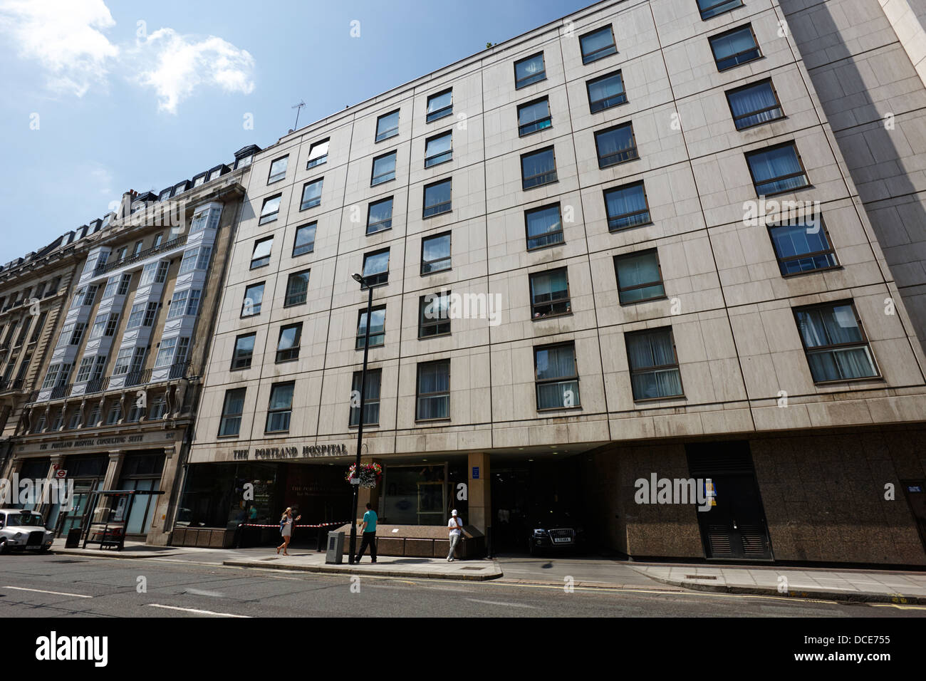 Il Portland Hospital di Londra Inghilterra REGNO UNITO Foto Stock