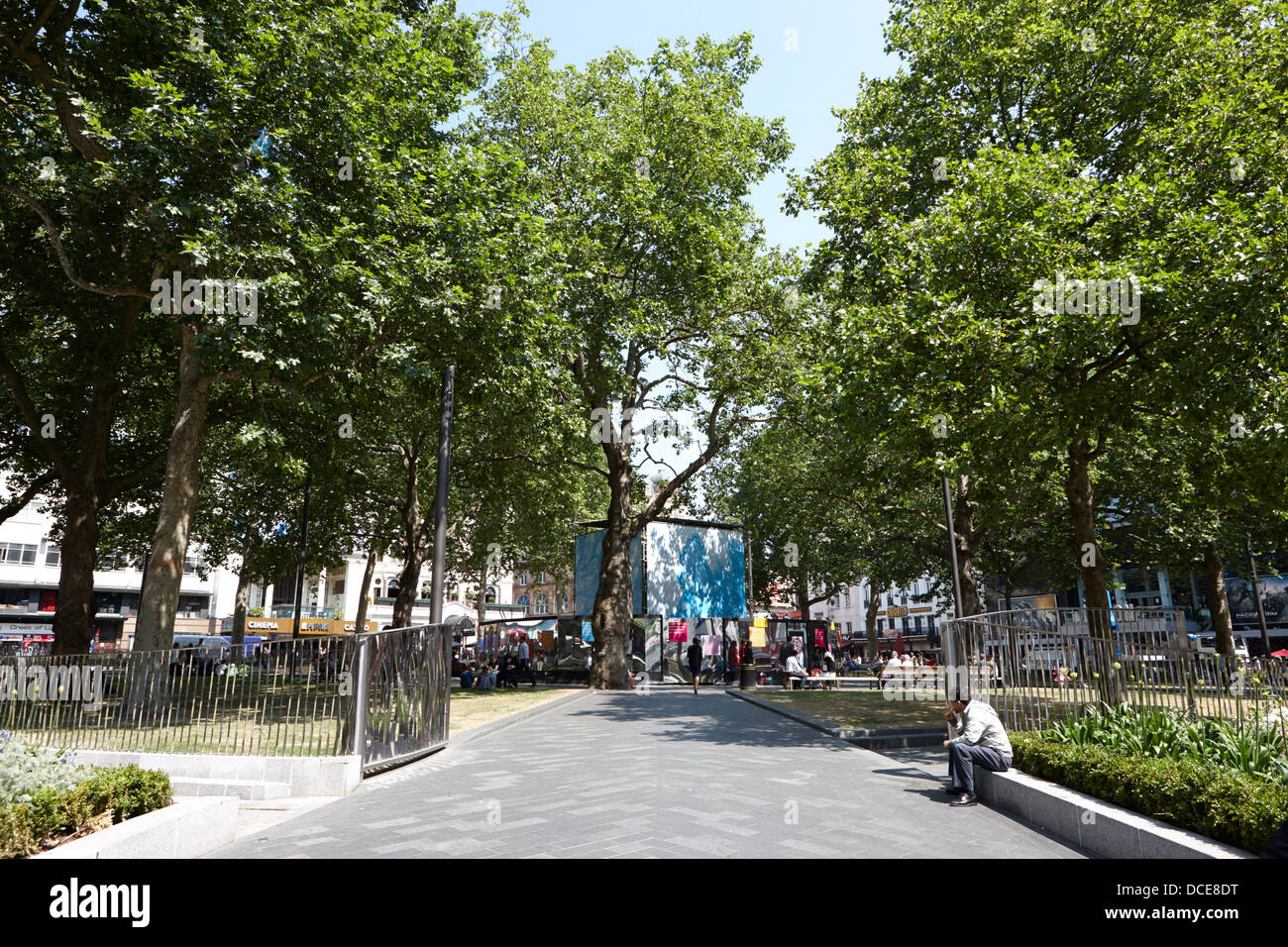 Leicester Square Londra Inghilterra REGNO UNITO Foto Stock