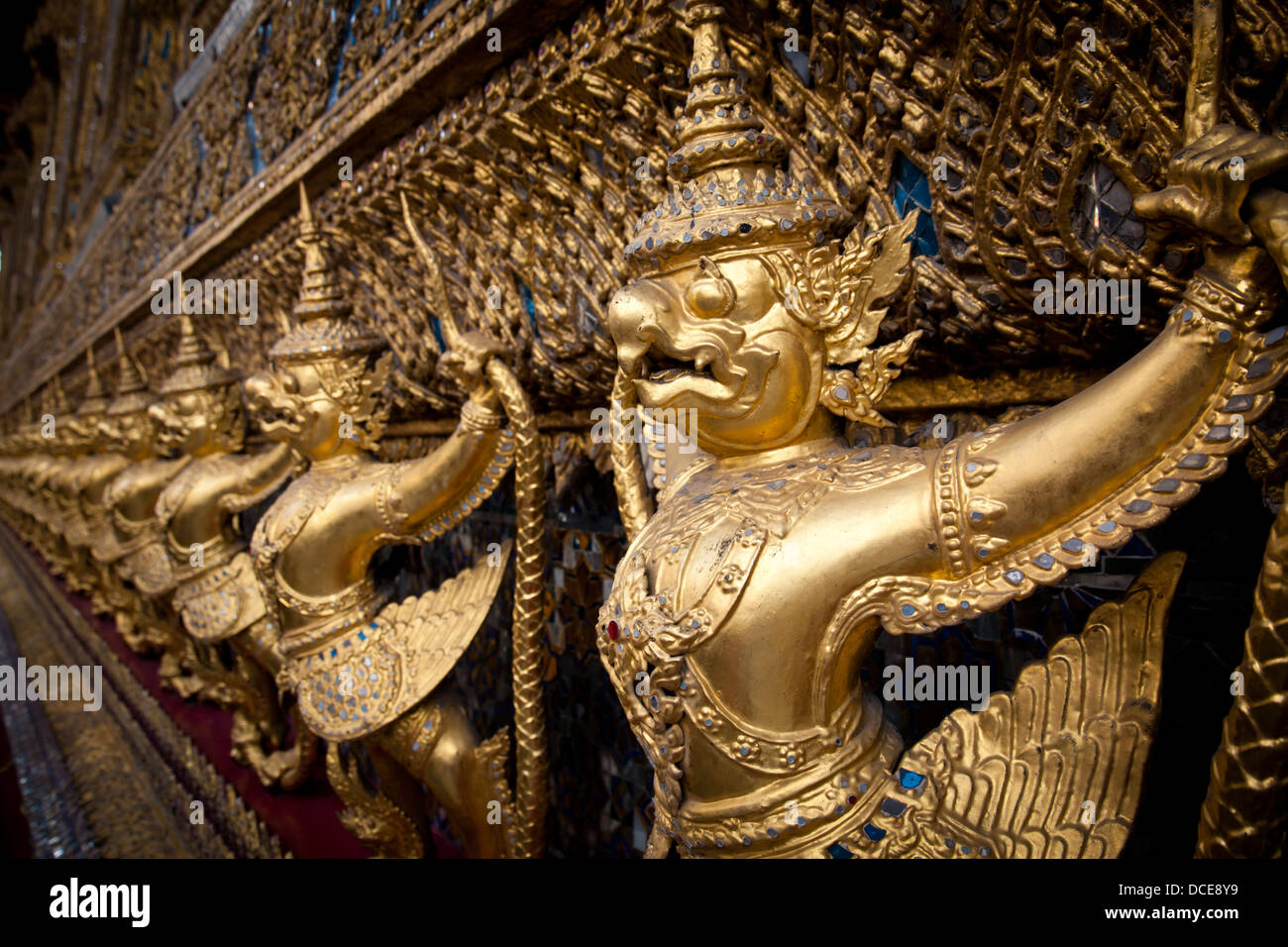 Il Wat Phra Keo, Bangkok, Thailandia Foto Stock