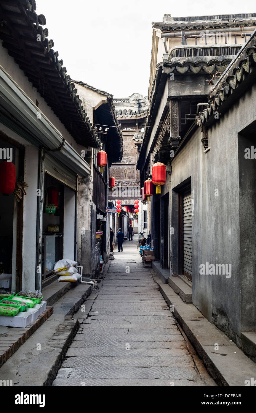 Antico borgo vicino a Suzhou: LuXiang Gucun Foto Stock