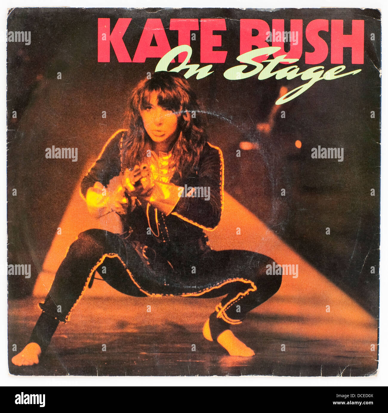 Kate Bush - on Stage, copertina 1979 live EP on EMI - solo per uso editoriale Foto Stock