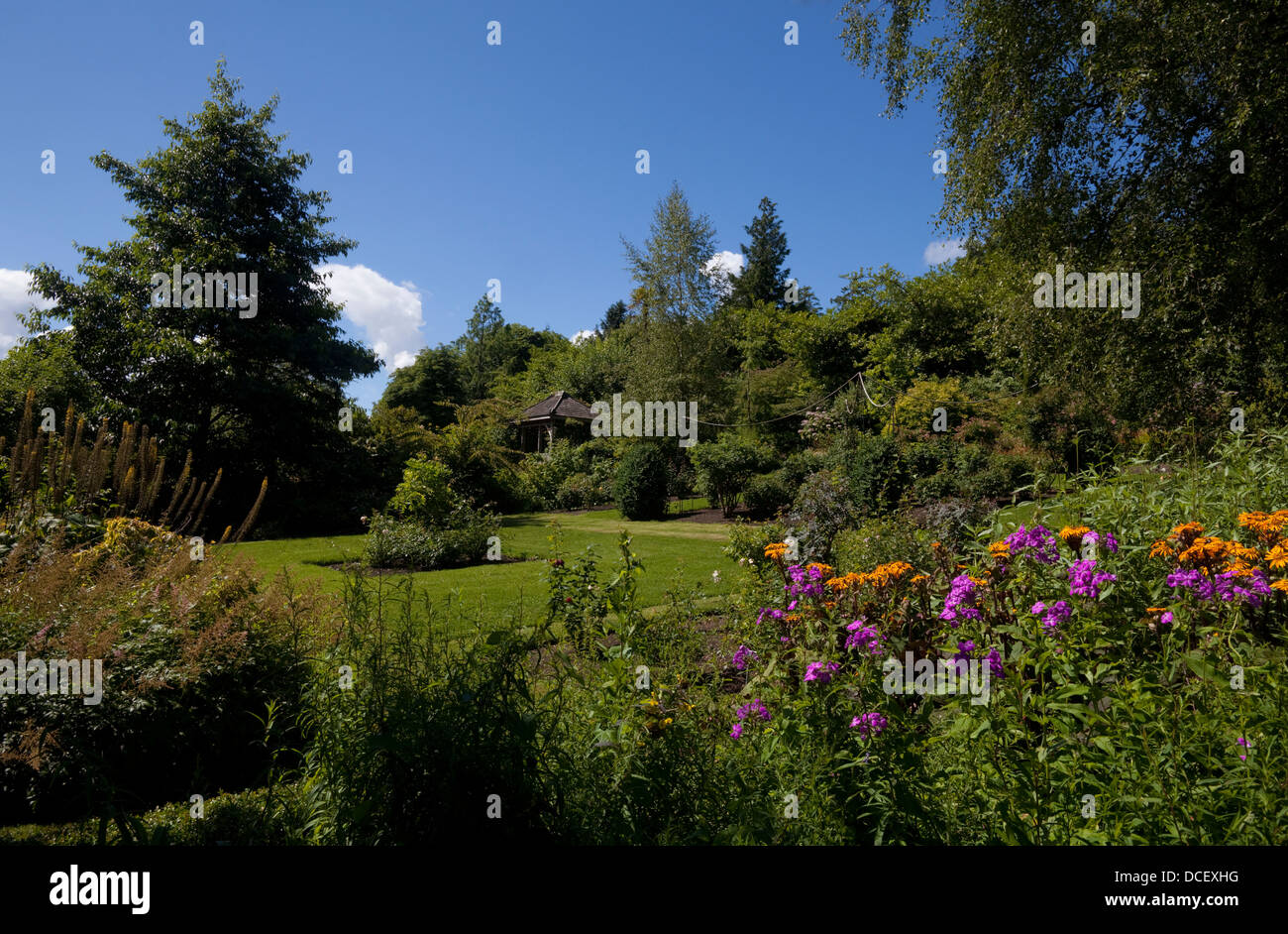 Il giardino murato, Belvedere vicino casa Mullingar contea Westmeath, Irlanda Foto Stock