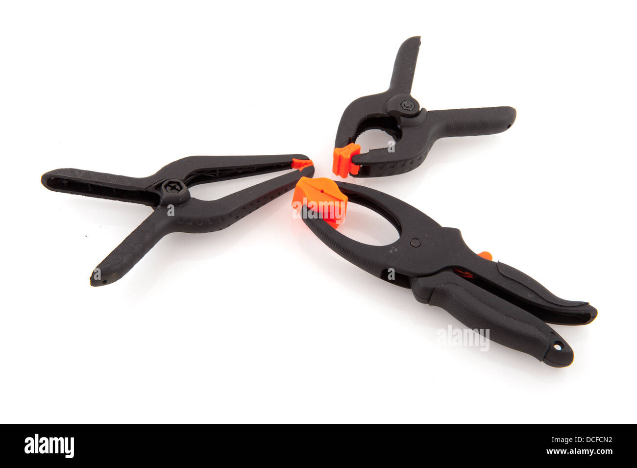 morsetti di colla Foto Stock