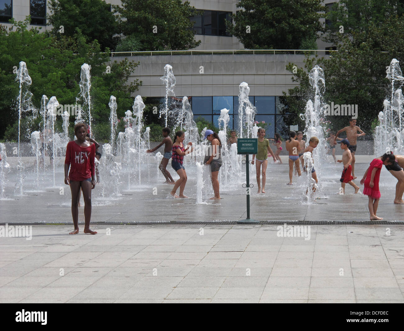 Parc Andre Citroen,Parigi Francia Foto Stock