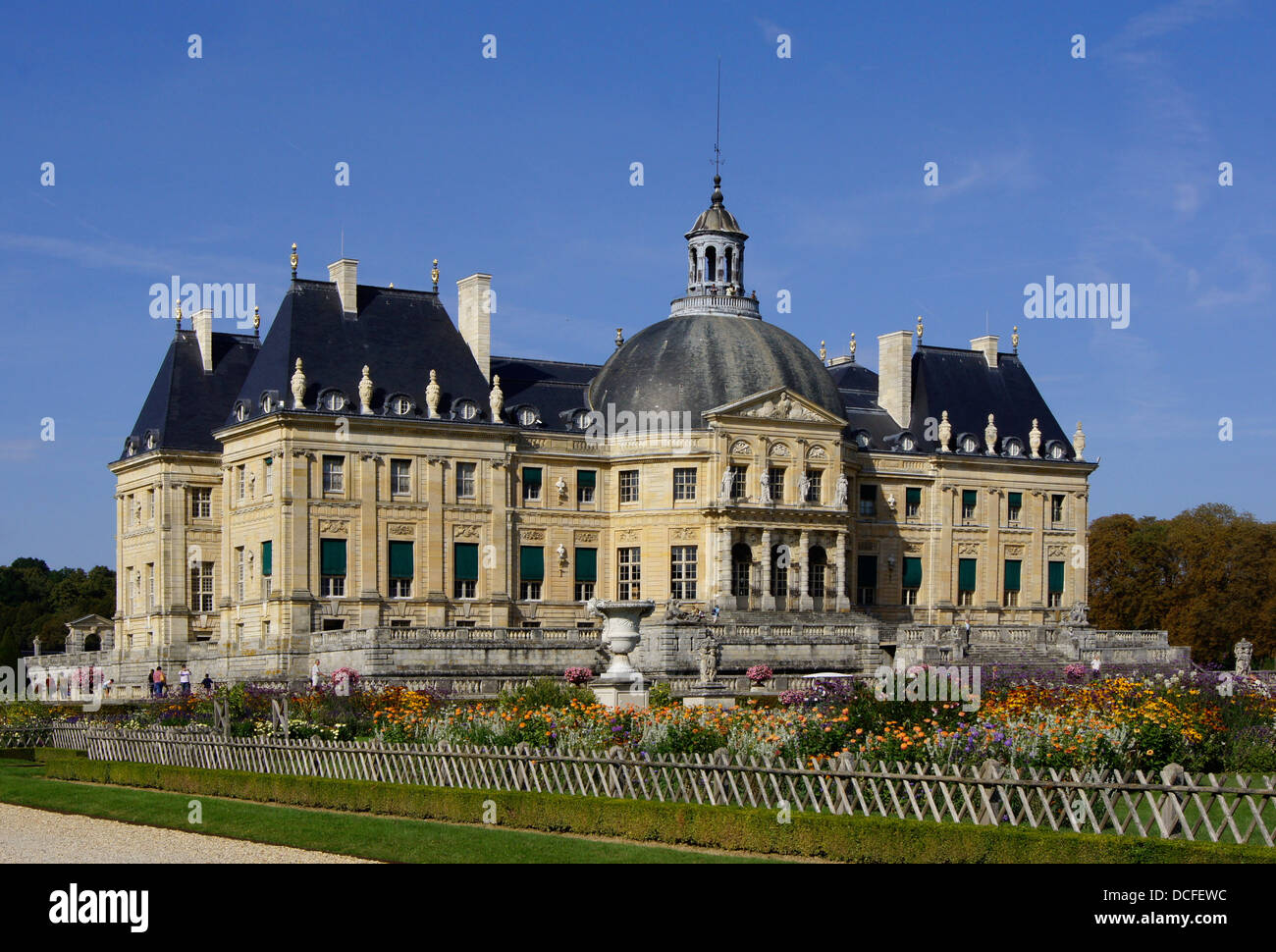 Chateau de Vaux-le-Vicomte, Francia Foto Stock