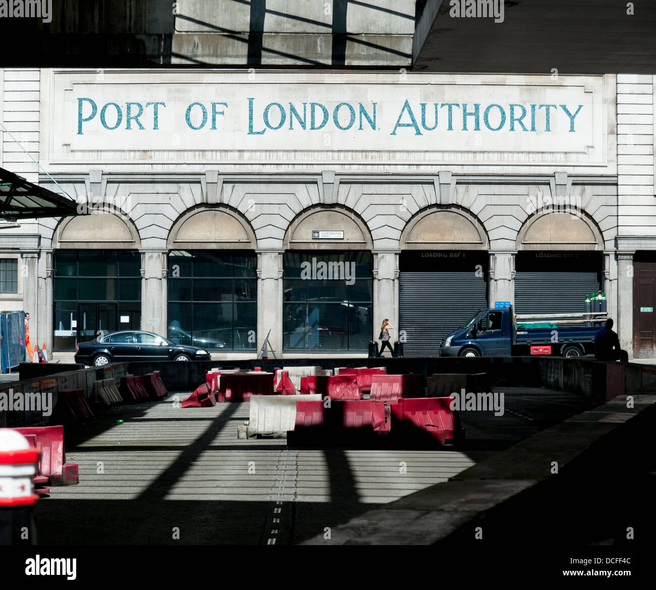 Il porto di London Authority edificio, città di Londra, Regno Unito Foto Stock