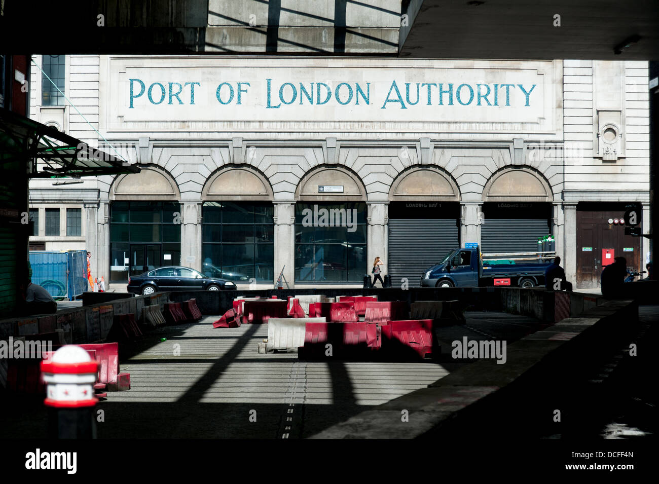 Il porto di London Authority edificio, città di Londra, Regno Unito Foto Stock