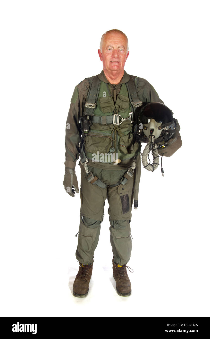 American veterano pilota Foto Stock