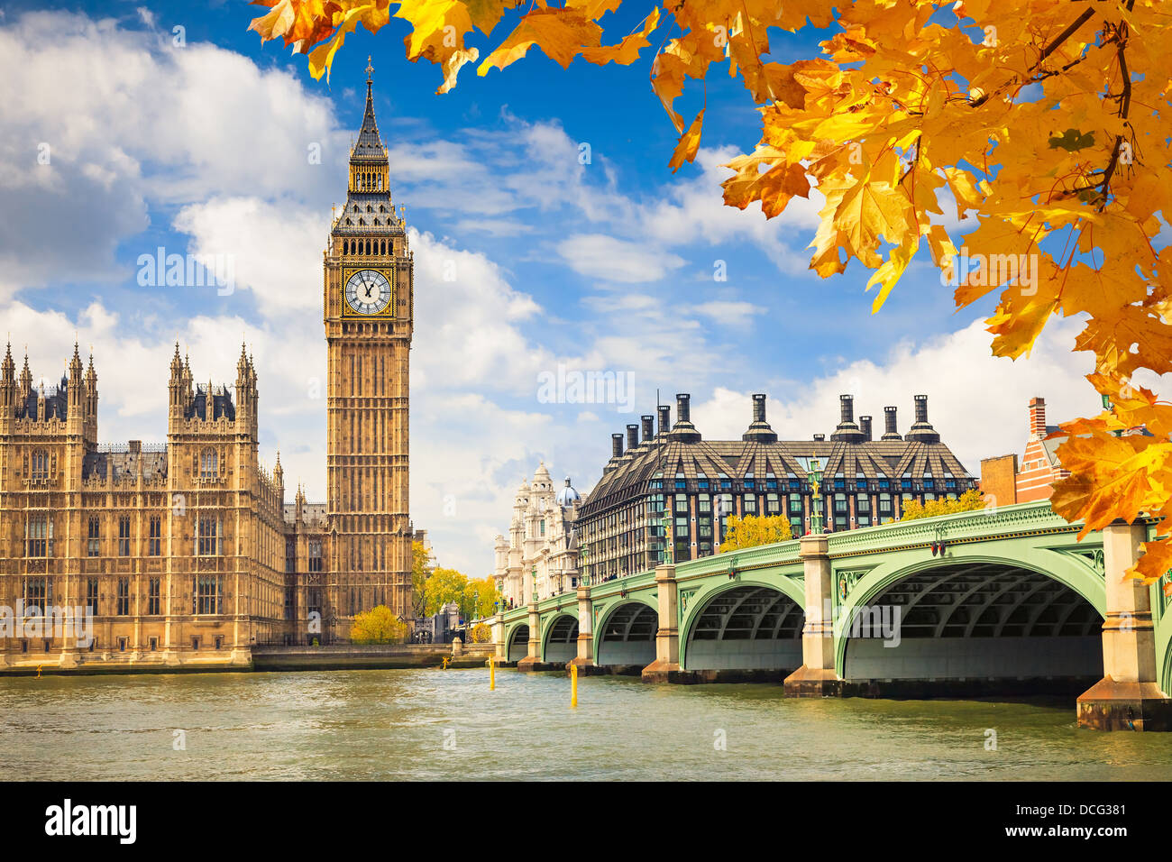 Big Ben, Londra Foto Stock