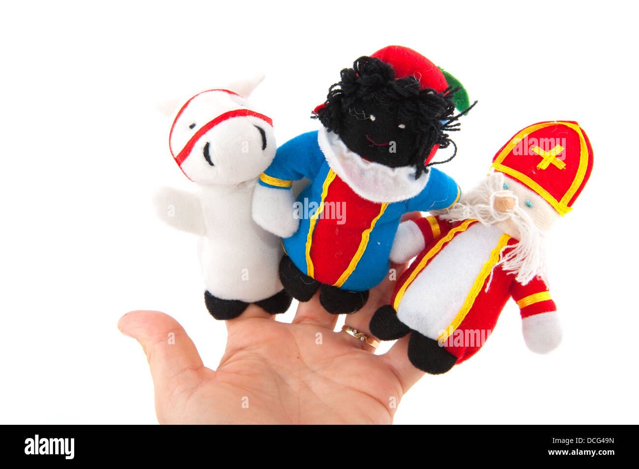 Sinterklaas dito fantoccio Foto Stock