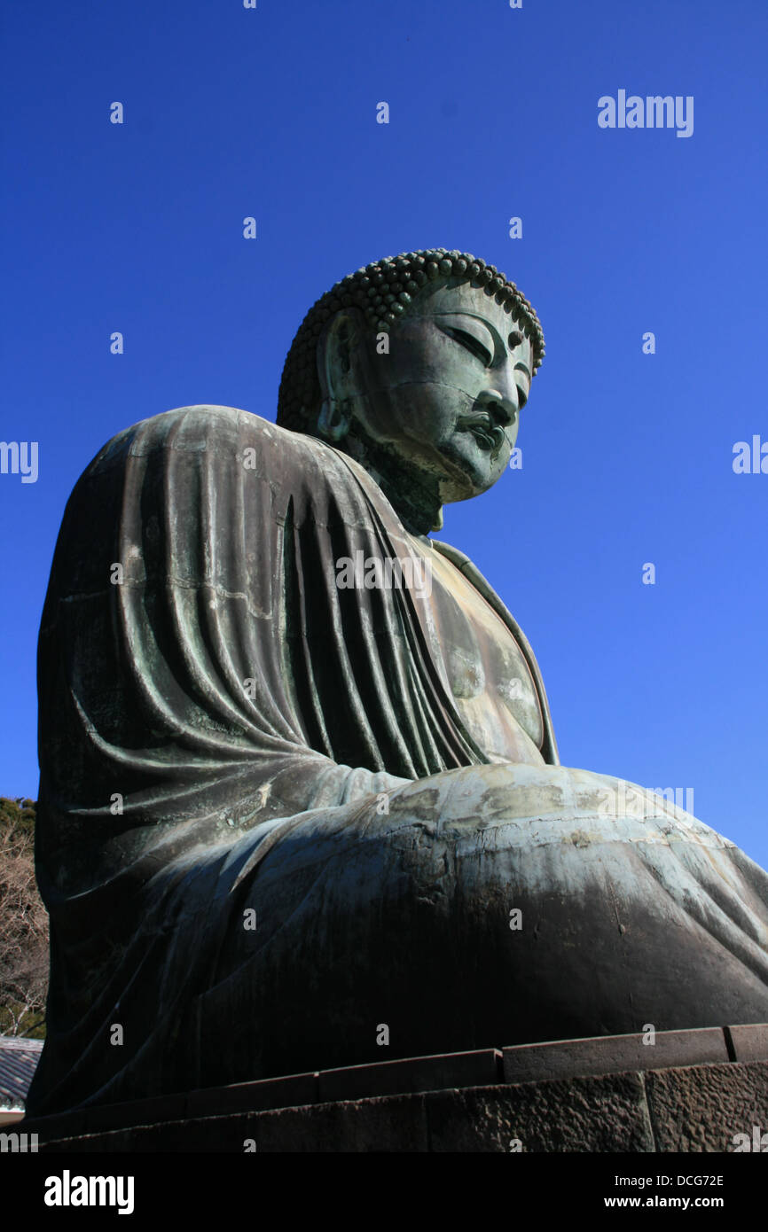 Famosa statua Budhaa a Kamakura Foto Stock