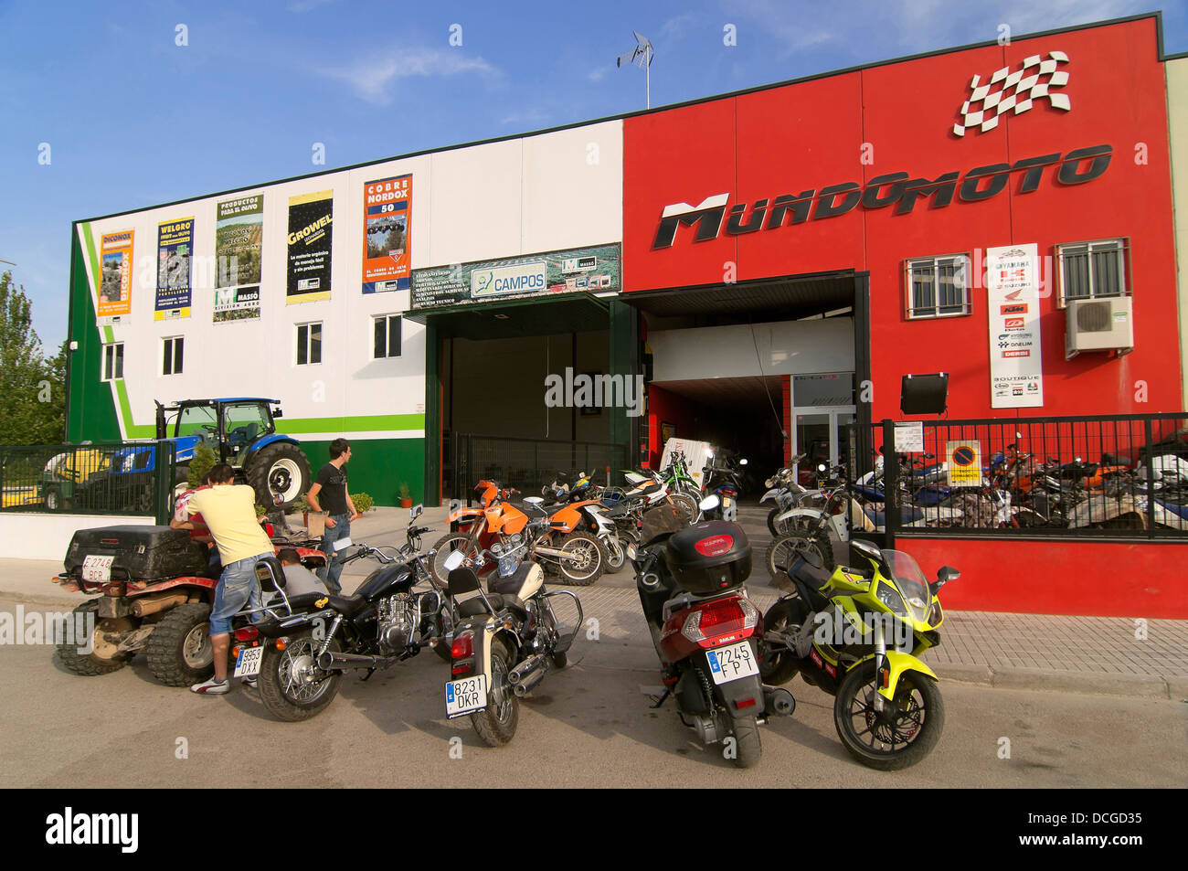 Industrial Park, a Ubeda, Jaen-provincia, regione dell'Andalusia, Spagna, Europa Foto Stock