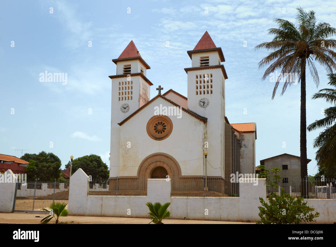 Catedral de Bissau Bissau Guinea Bissau, Africa Foto Stock