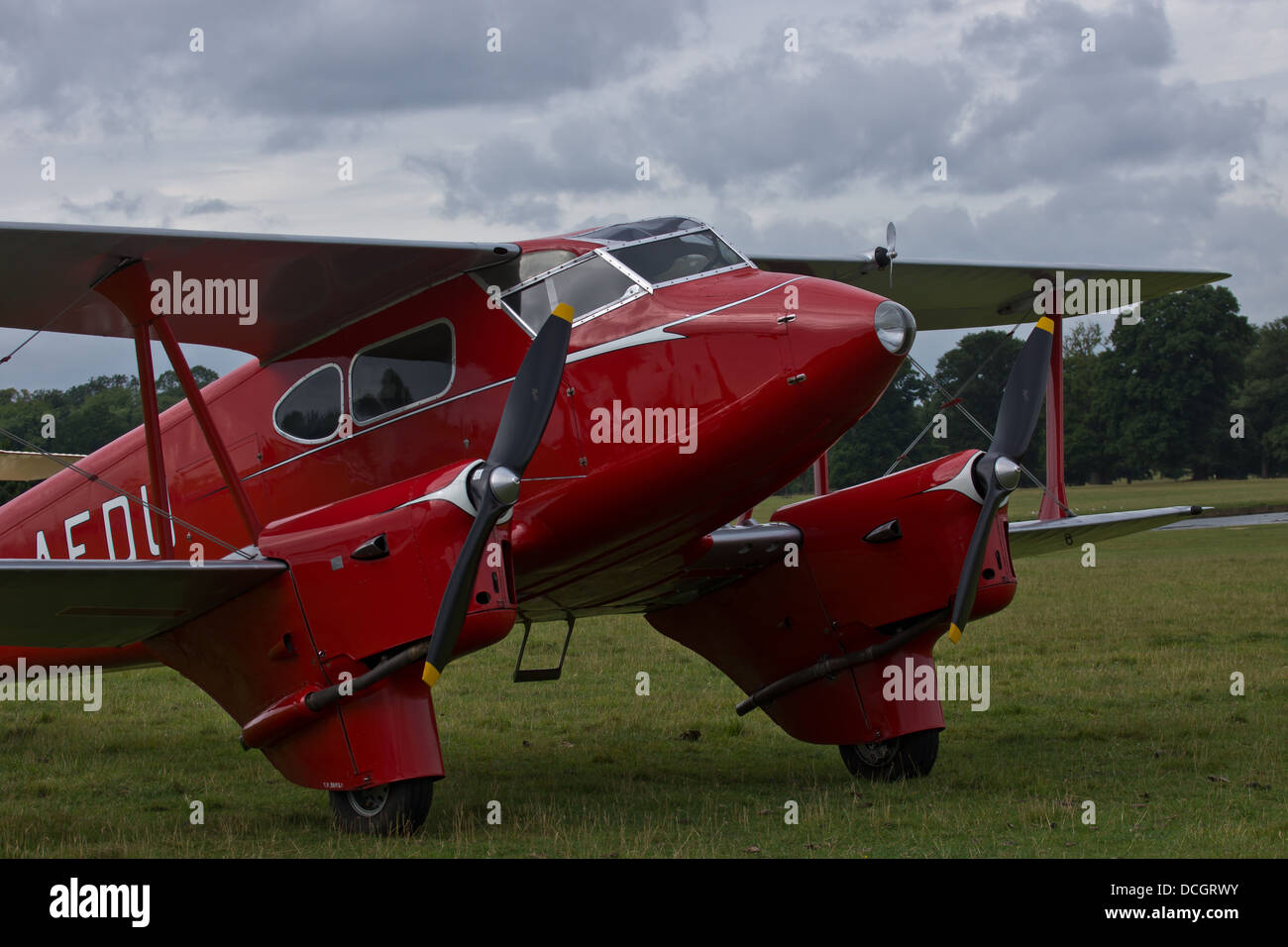 Il De Havilland moth club 28th International rally, un DH 90 Libellula Foto Stock