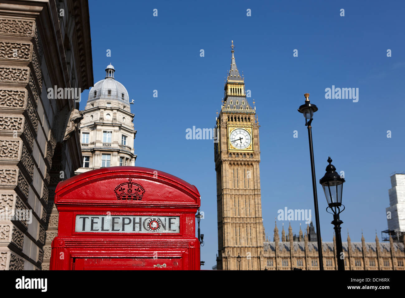 Case del Parlamento Londra Inghilterra REGNO UNITO Foto Stock