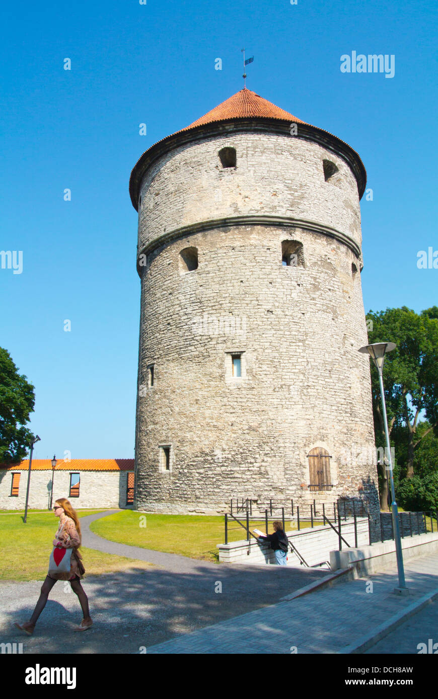 Kiek in de Kök Vanalinn torre old town Tallinn Estonia Paesi Baltici Europa Foto Stock