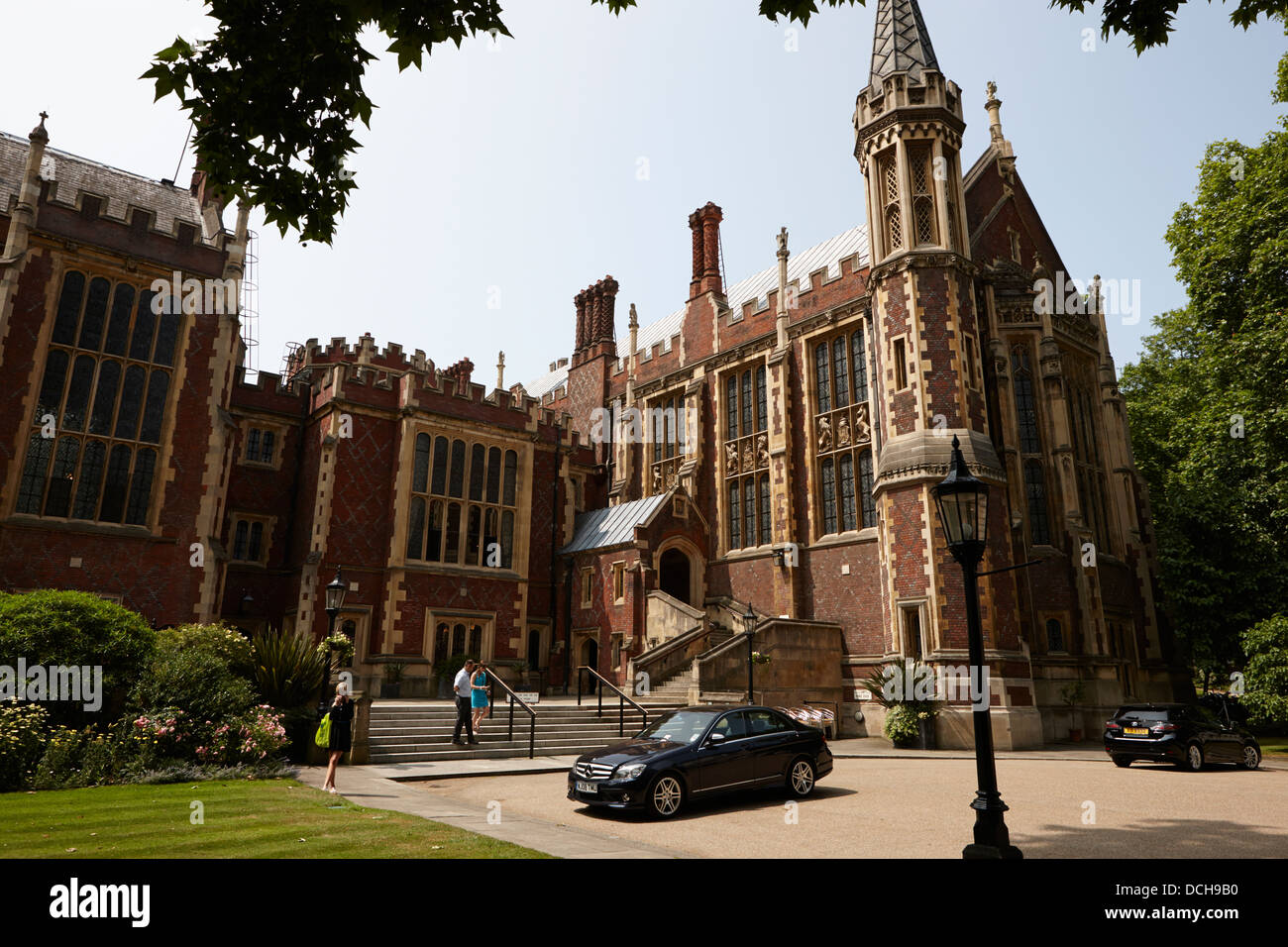 Lincolns inn biblioteca e sala grande Londra Inghilterra REGNO UNITO Foto Stock