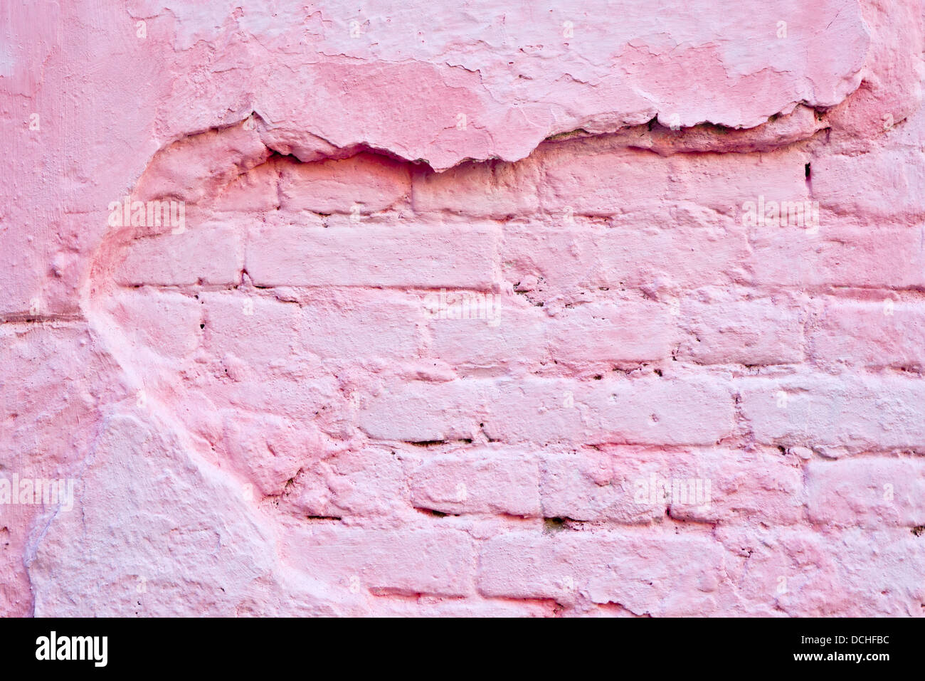 Muro di mattoni rosa immagini e fotografie stock ad alta risoluzione - Alamy