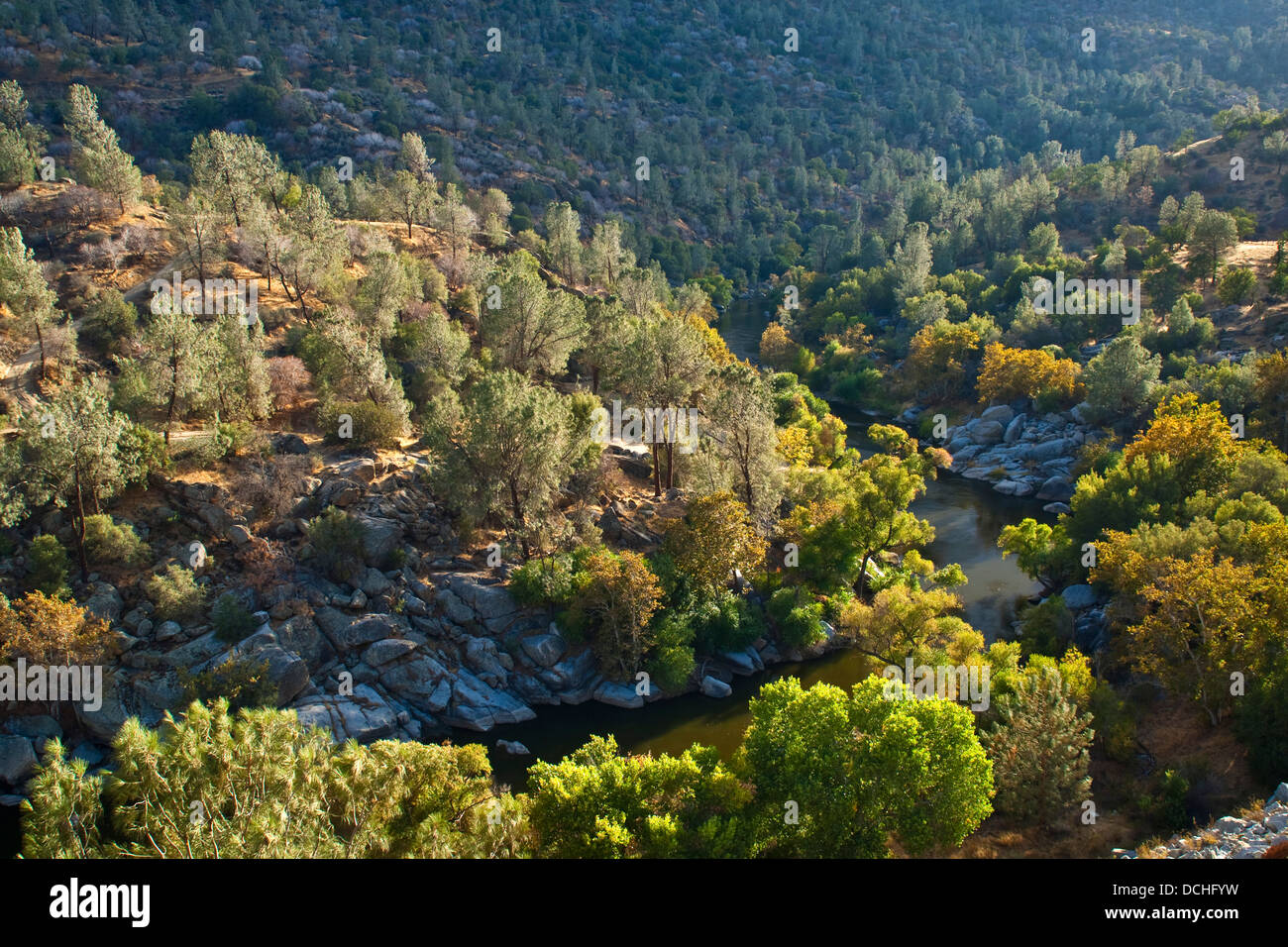 Kern River Canyon, Kern County, California Foto Stock