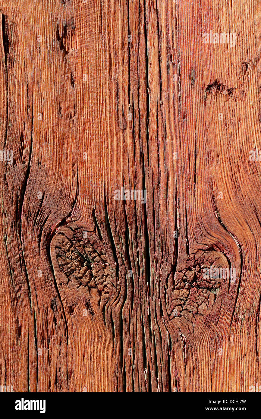 Texture di sfondo ruvida, legno stagionato Foto Stock