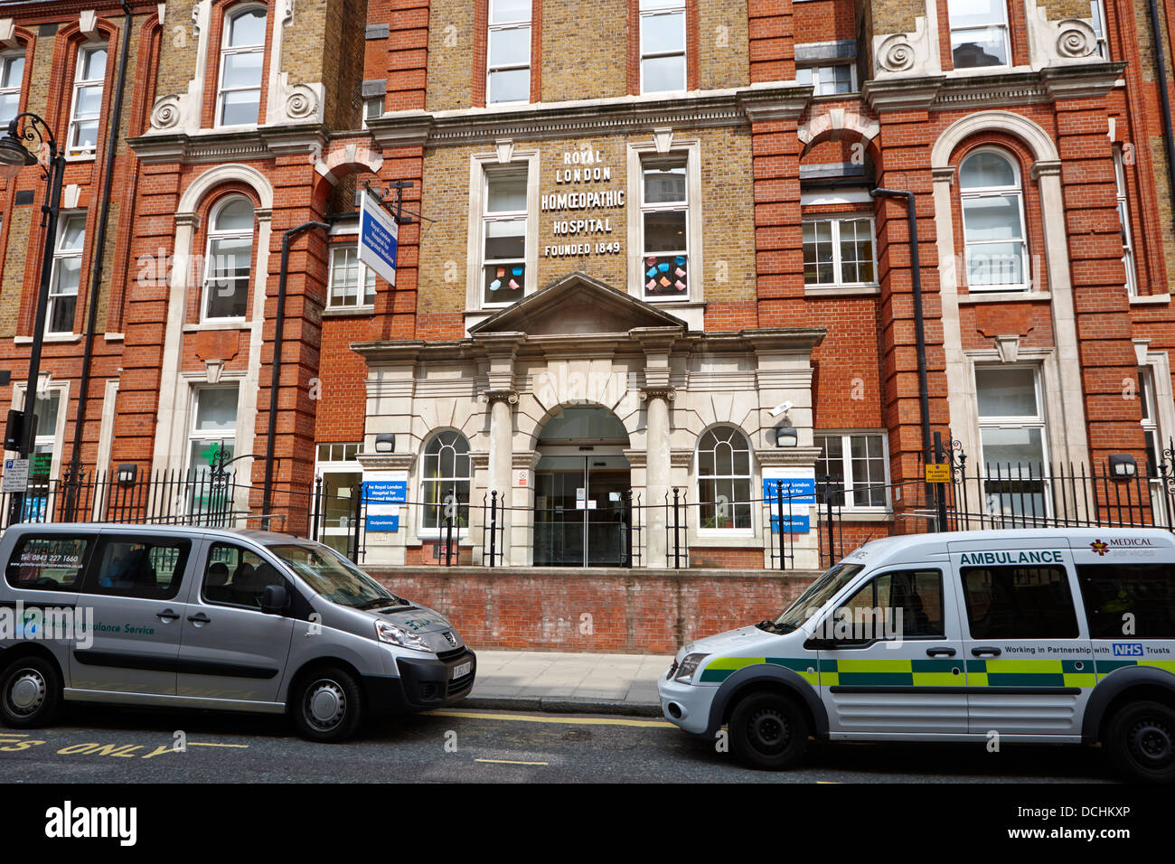 Il Royal London Homoeopathic Hospital di medicina integrata Londra Inghilterra REGNO UNITO Foto Stock