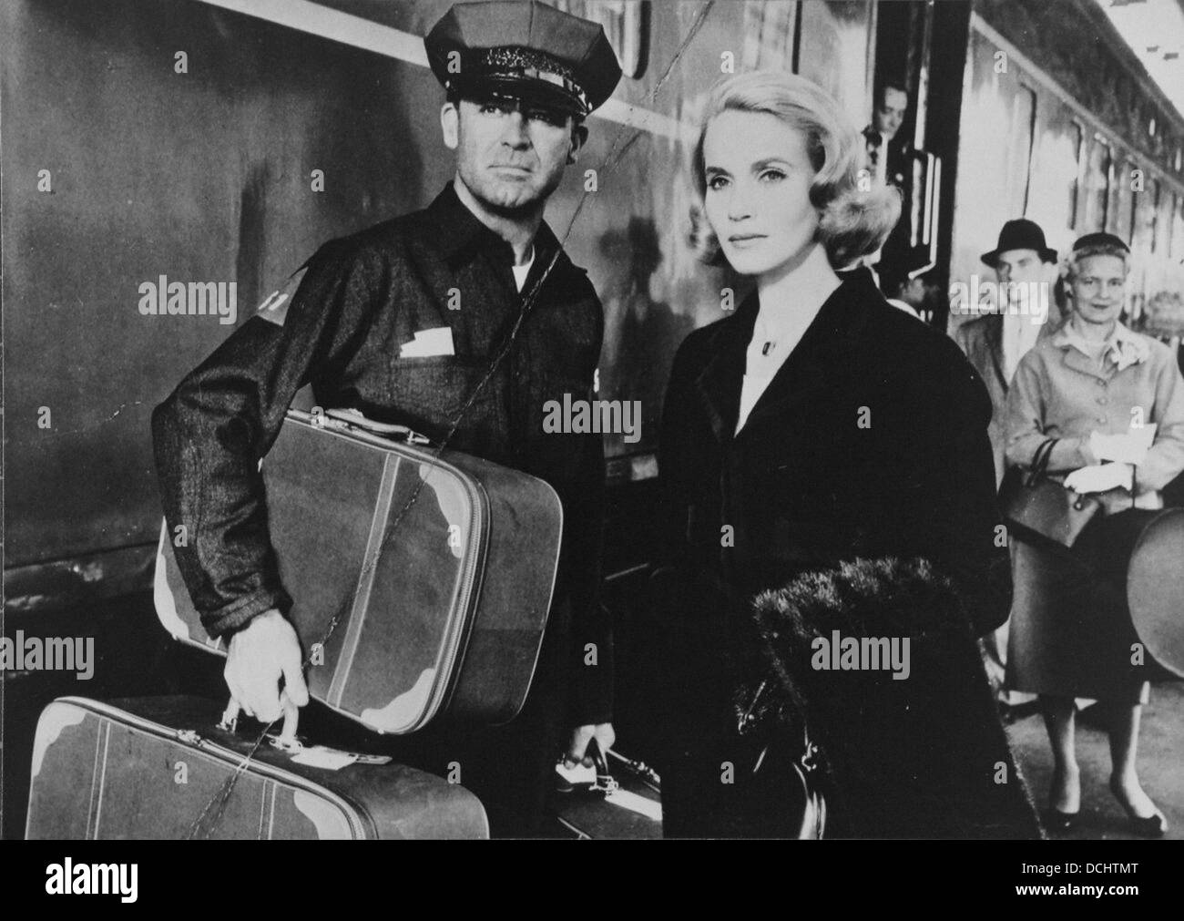 A NORD DA NORTHWEST Cary Grant e Eva Marie Saint, MGM 1959. Diretto da Alfred Hitchcock. Foto Stock