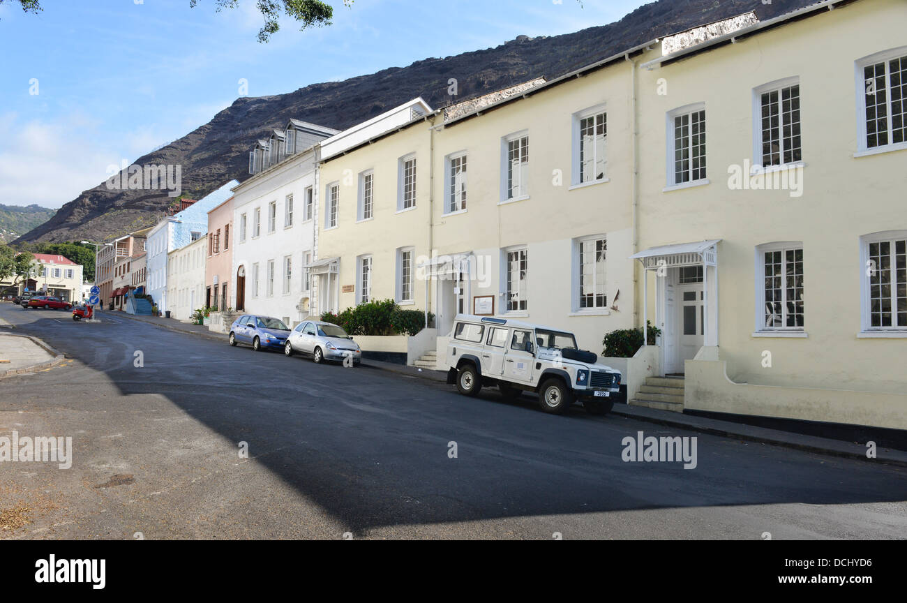 Jamestown, la capitale di St Helena island nel Sud Atlantico Foto Stock