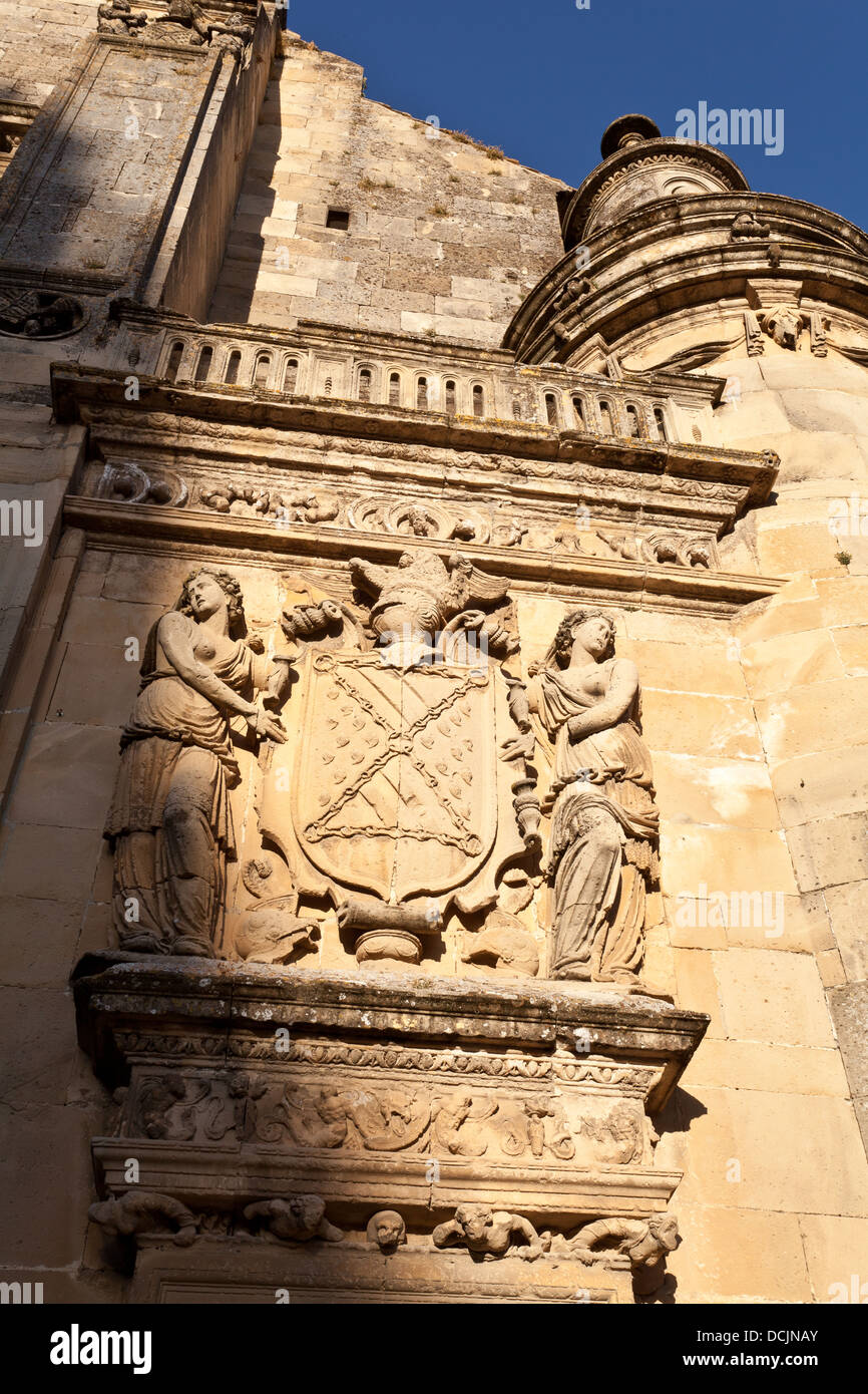 DETALLE IGLESIA, Capilla del Salvador, plateresco, renacimiento UBEDA Foto Stock